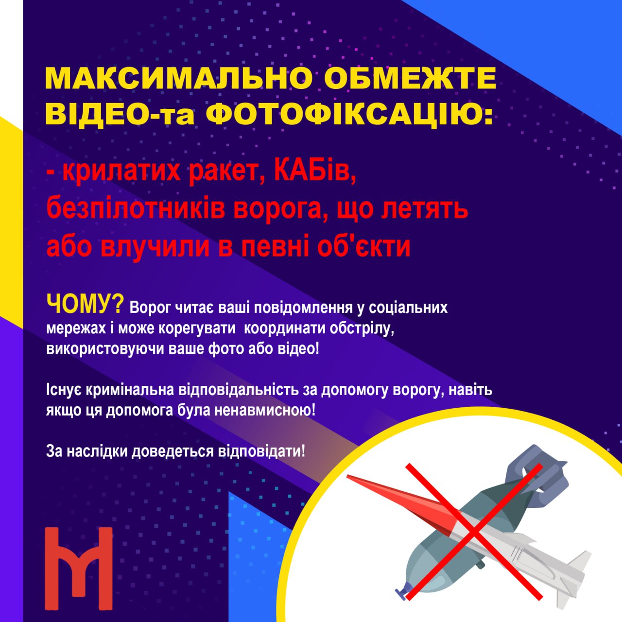 МОЖНА/НЕ МОЖНА Ще раз про фото-та відеозйомку під час воєнного стану