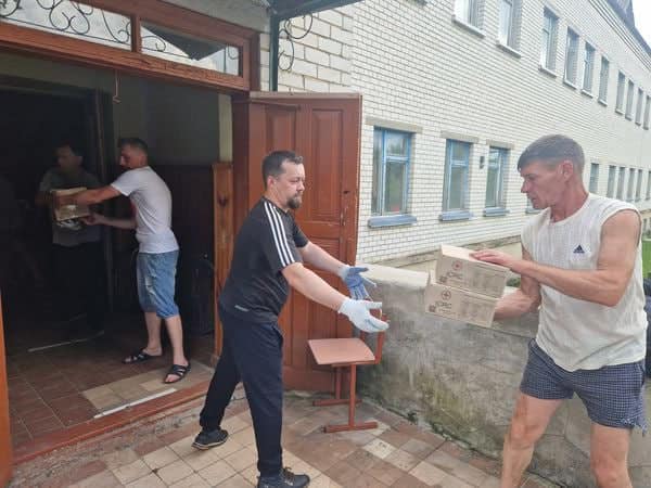 У Семенівській громаді розпочався розподіл допомоги Червоного Хреста