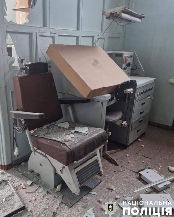 Внаслідок російської атаки по лікарні поранено медсестру