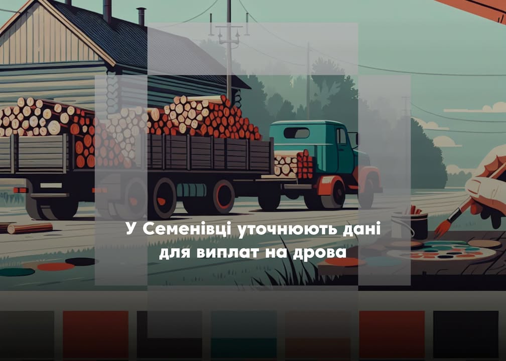 У Семенівці уточнюють дані отримувачів допомоги на придбання дров