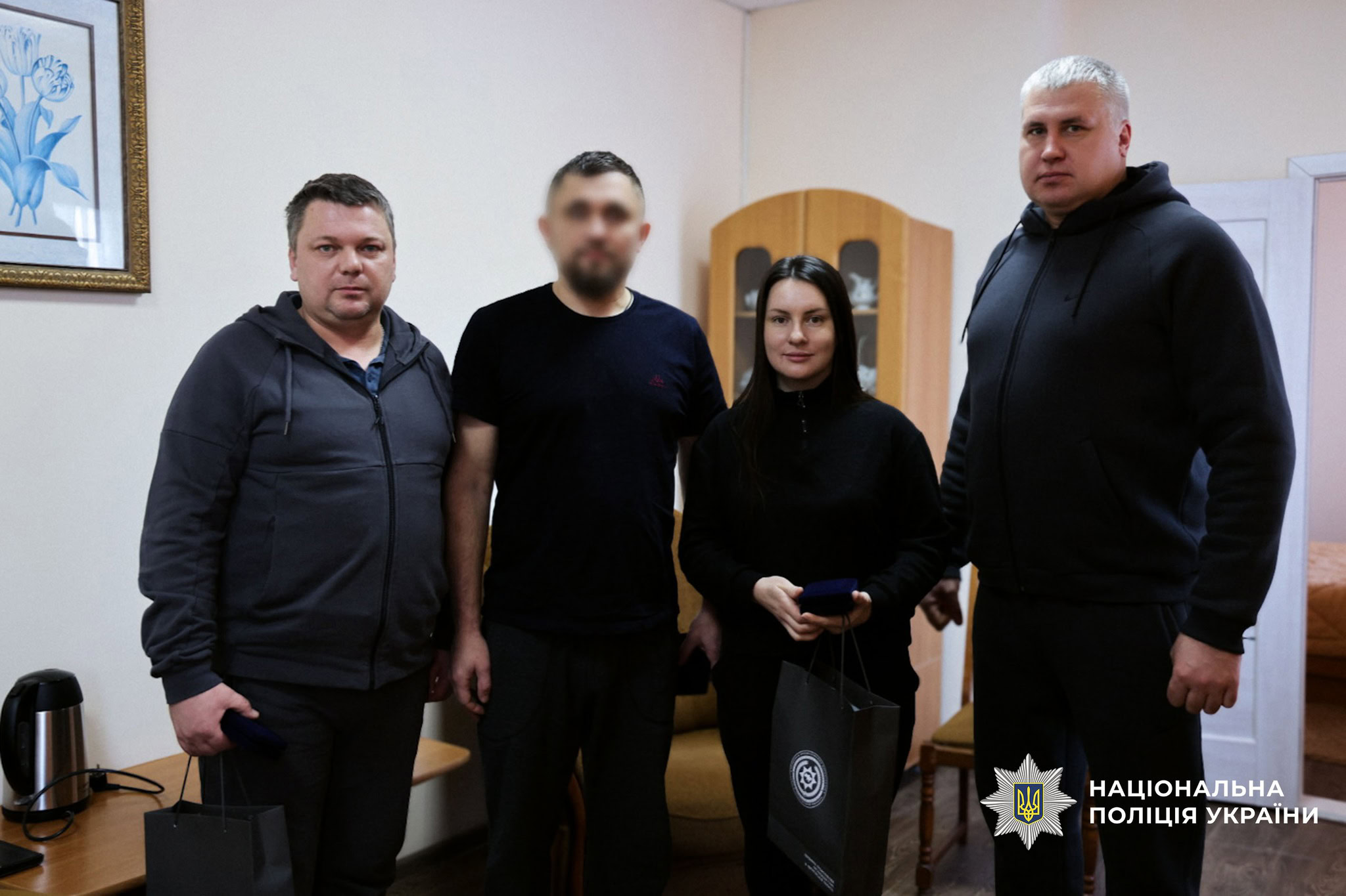 Поліцейські, поранені під час повторного удару по Семенівці, отримали відзнаки