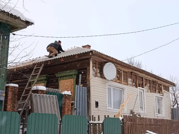 Червоний Хрест допоміг відновити понад 50 дахів у Семенівці