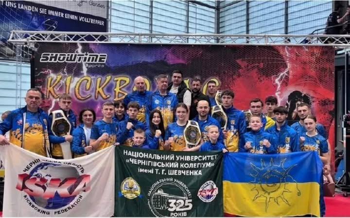 Кікбоксерки із Семенівки здобули призові місця на Чемпіонаті Європи у Німеччині