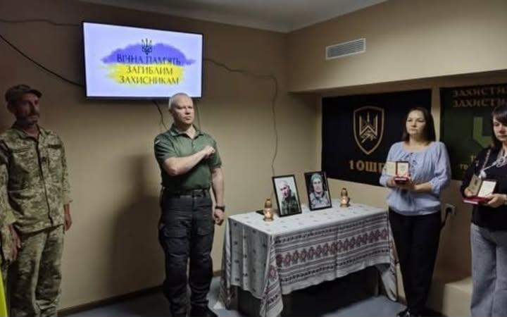 Матері полеглого Сергія Тюканька вручили медаль