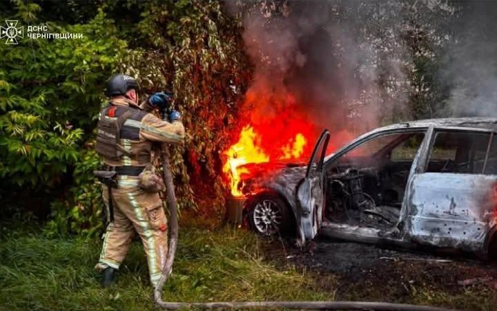 У Семенівці через обстріл поранено чоловіка